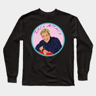 Zack Morris Zack Attack Long Sleeve T-Shirt